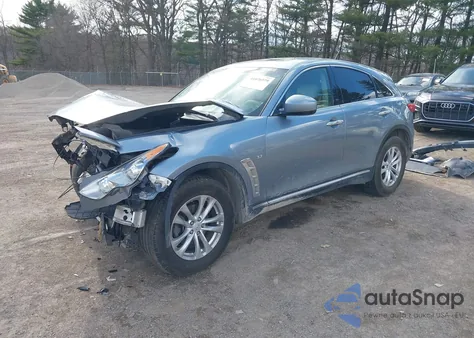 2017 Infiniti Qx70 z USA, uszkodzony, nr VIN JN8CS1MW3HM414720